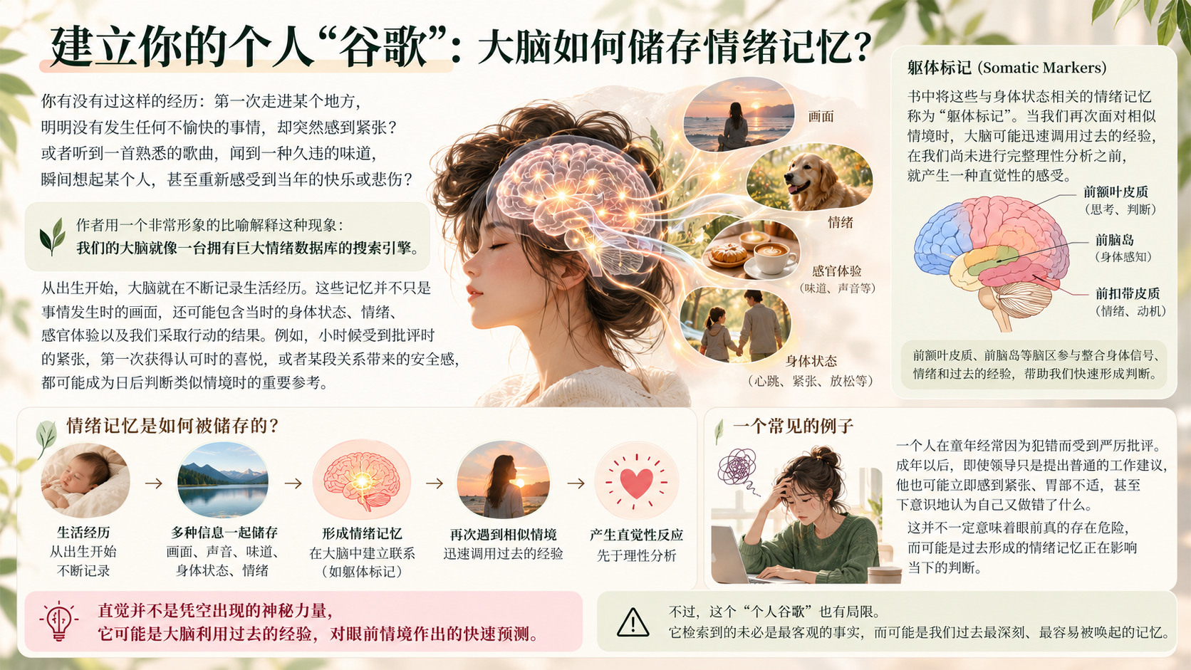 埋藏在身体中的记忆也可以拥有新的选择-第二大脑配图